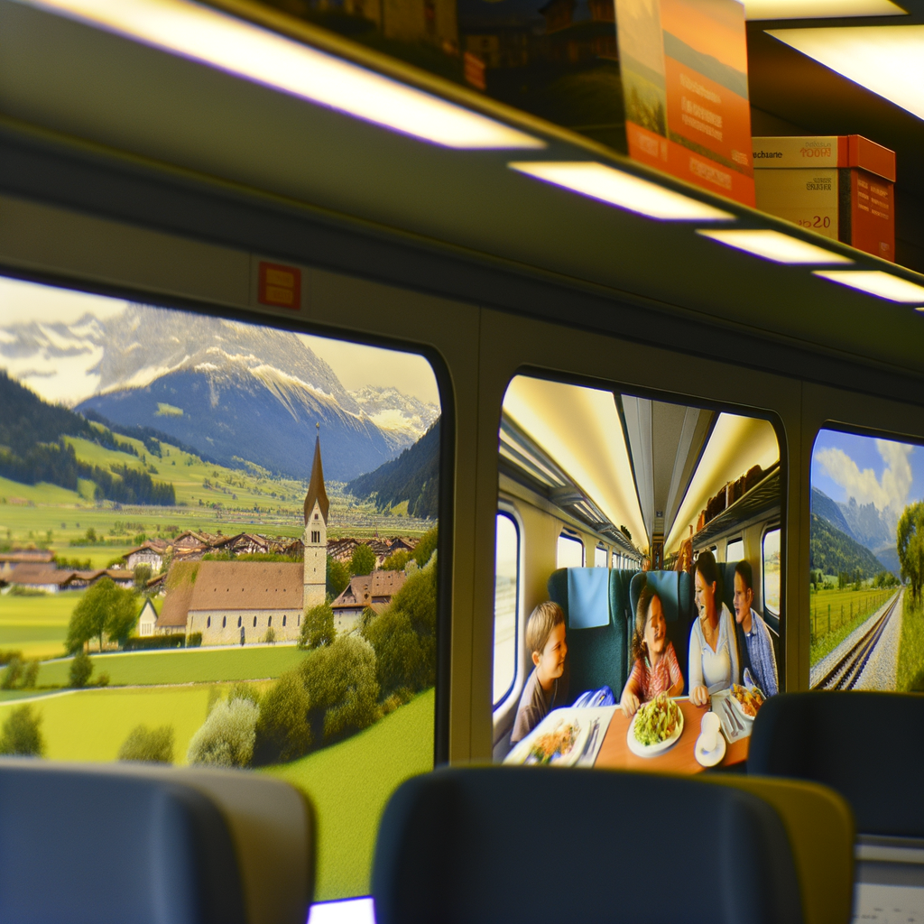 Voyage en train à travers l’Europe : itinéraire familial préféré